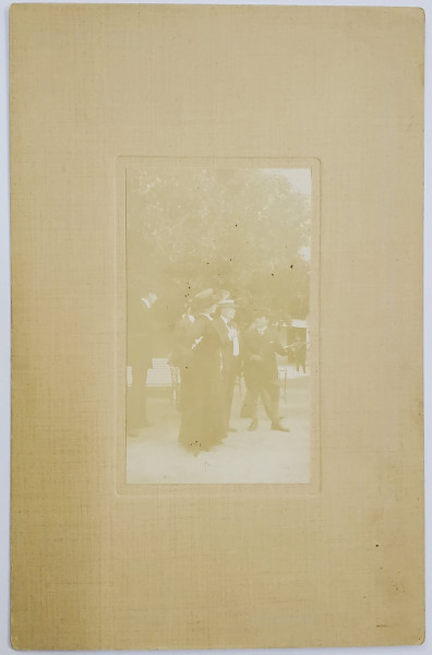 M.S REGINA MARIA SI ALEXANDRU MARGILOMAN LA VILA ALBATROS DIN BUZAU , FOTOGRAFIE , MAI , 1910