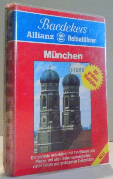 MUNCHEN - BAEDEKERS ALLIANZ REISEFUHRER, 1988