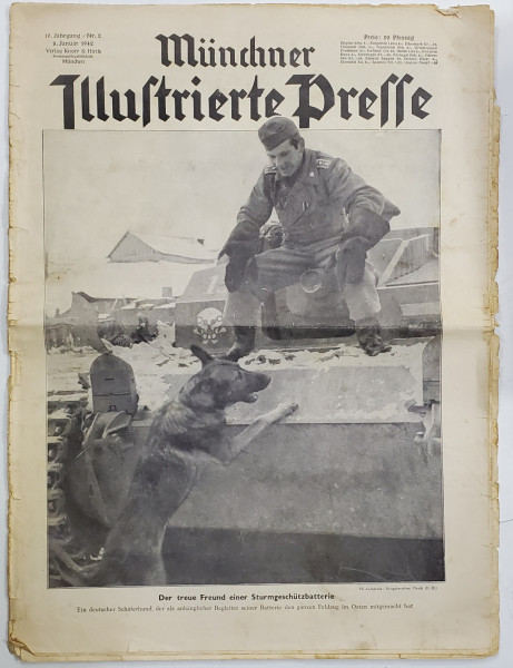 MUNCHNER ILLUSTRIERTE PRESSE , 19 JAHRGANG . NR. 2, 8 JANUAR 1942