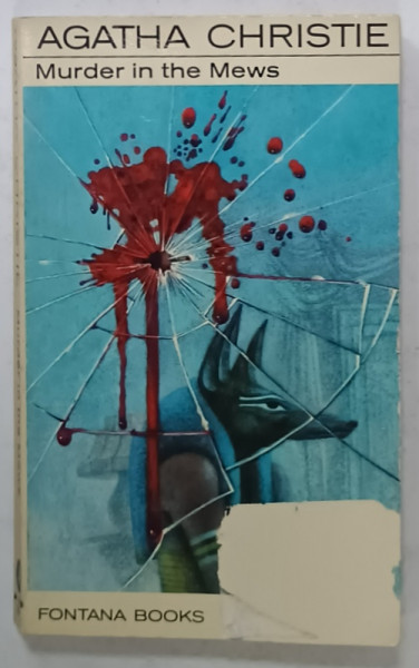 MURDER IN THE MEWS by AGATHA CHRISTIE , 1964, COPERTA UZATA
