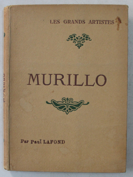 MURILLO par PAUL LAFOND , 1930