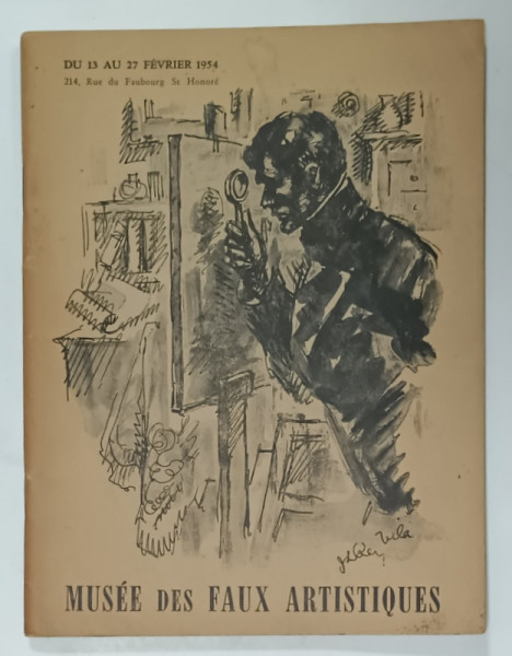 MUSEE DES FAUX ARTISTIQUES , EXPOSITION , 1954