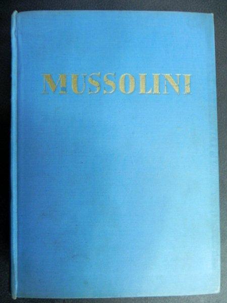MUSSOLINI UND DAS NEUE ITALIEN - GERT BUCHHEIT  1941