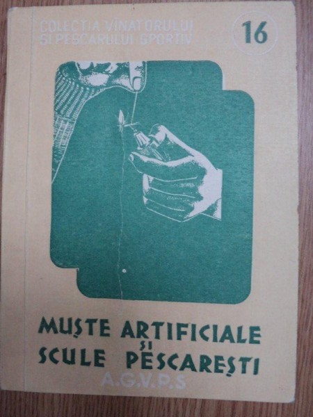 MUSTE ARTIFICIALE SI SCULE PESCARESTI-CONFECTIONAREA  - C. ROSETTI BALANESCU, BUC.1956