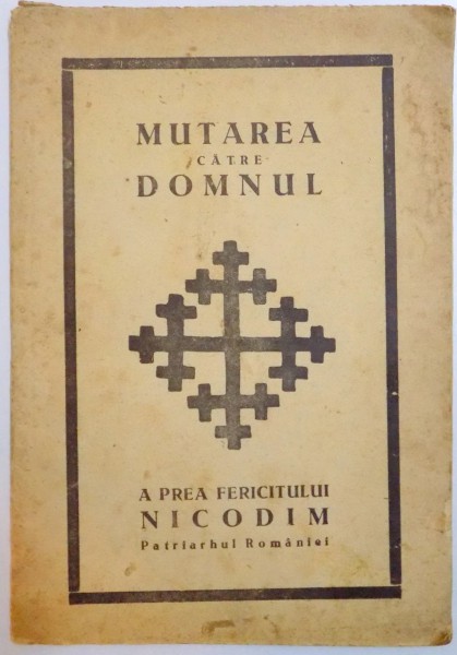 MUTAREA CATRE DOMNUL , 1948