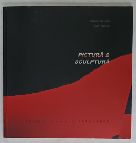 MUZEUL DE ARTA CLUJ - NAPOCA , PICTURA si SCULPTURA , DONATII  INTRE ANII 1996 - 2005 , APARUTA  2005