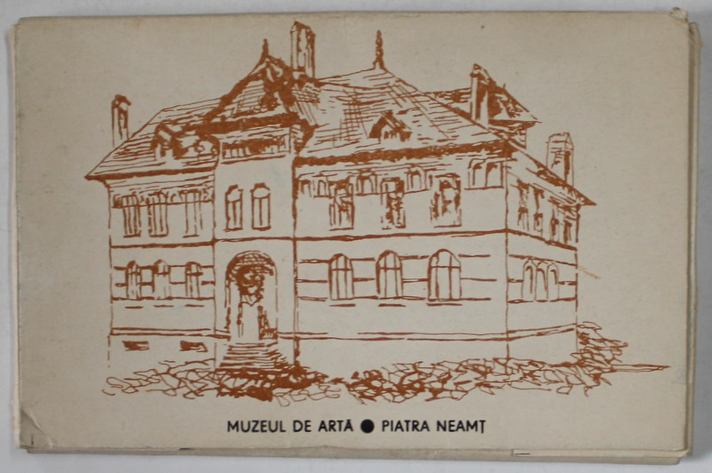 MUZEUL DE ARTA , PIATRA NEAMT , MINIALBUM de VALENTIN CIUCA si EMIL NICOLAE , fotografii de IOAN NICA  , 1982