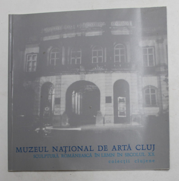 MUZEUL NATIONAL DE ARTA CLUJ - SCULPTURA ROMANEASCA IN LEMN IN SECOLUL XX - COLECTII CLUJENE , 1998 , PREZINTA HALOURI DE APA *