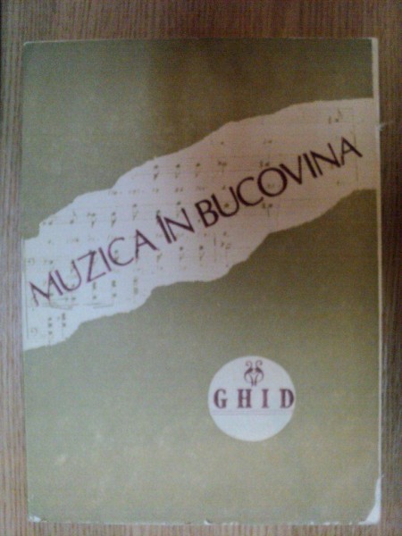 MUZICA IN BUCOVINA de EMIL SATCO , Suceava 1981