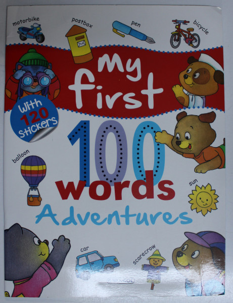 MY FIRST 100 WORDS ADVENTURES  , illustrations by CARMEN BUSQUETS