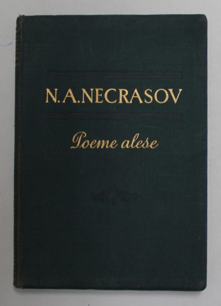 N.A NECRASOV - POEME ALESE , 1953