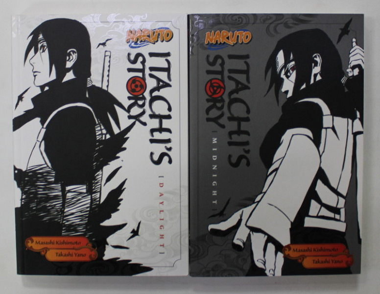 NARUTO , ITACHI 'S STORY , TWO VOLUMES , by MASASHI KISHIMOTO and TAKASHI YANO , 2016