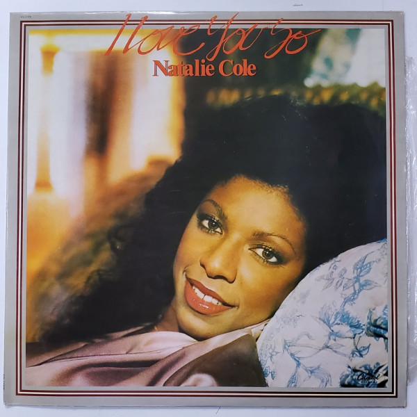 NATALIE COLE - I LOVE YOU SO , DISC VINYL , 1979