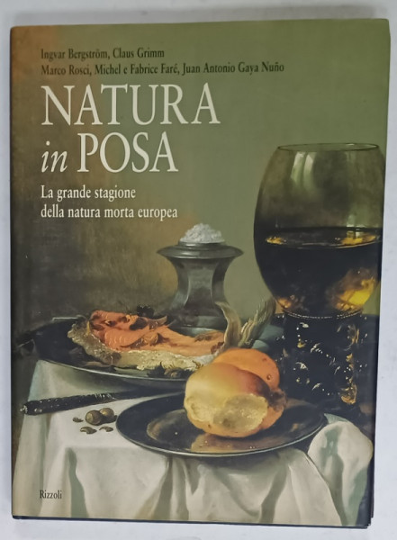 NATURA IN POSA , LA GRANDE STAGIONE DELLA NATURA MORTA EUROPEA di INGVAR BERGSTROM ...JUAN ANTONIO GAYA NUNO , 1997