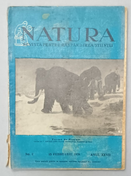 NATURA , REVISTA PENTRU RASPANDIREA STIINTEI , No. 2 , 1938