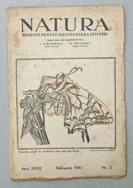 NATURA , REVISTA PENTRU RASPANDIREA STIINTEI , No. 2 , 1943