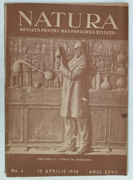 NATURA , REVISTA PENTRU RASPANDIREA STIINTEI NO. 4 , 1938