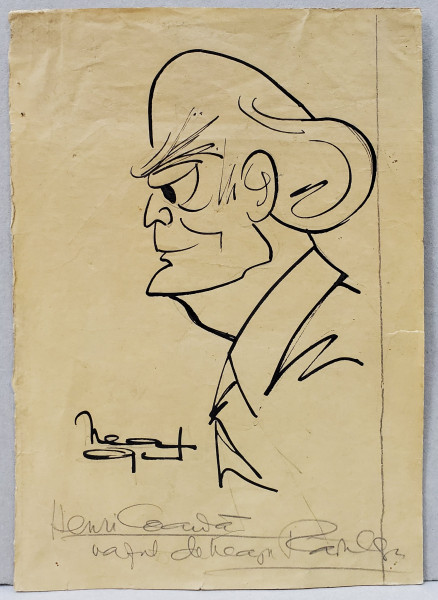 Neagu Radulescu (1912-1972) - Henri Coanda vazut de Neagu Radulescu