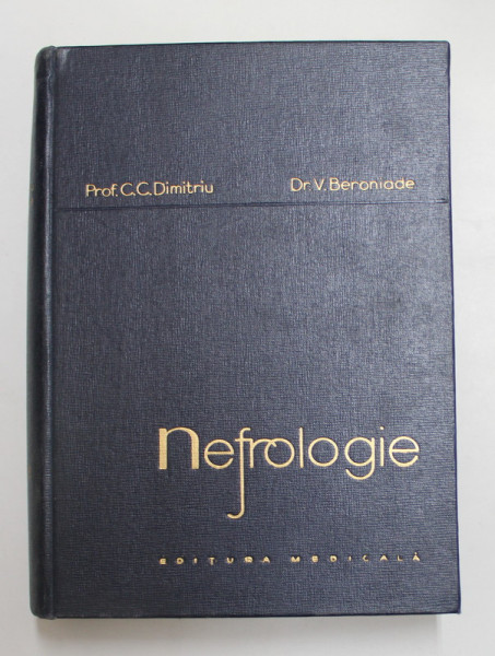 NEFROLOGIE de C. C. DIMITRIU si V. BERONIADE , 1963