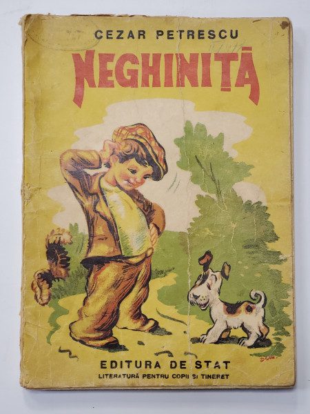 NEGHINITA de CEZAR PETRESCU , DESENE de DEM,  1949