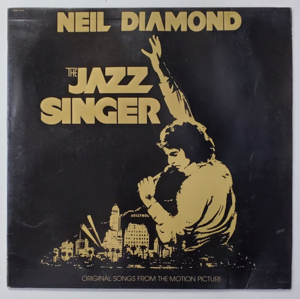 NEIL DIAMOND - THE JAZZ SINGER , ORIGINAL SONGS FROM THE MOTION PICTURE , DISC VINYL, 1980
