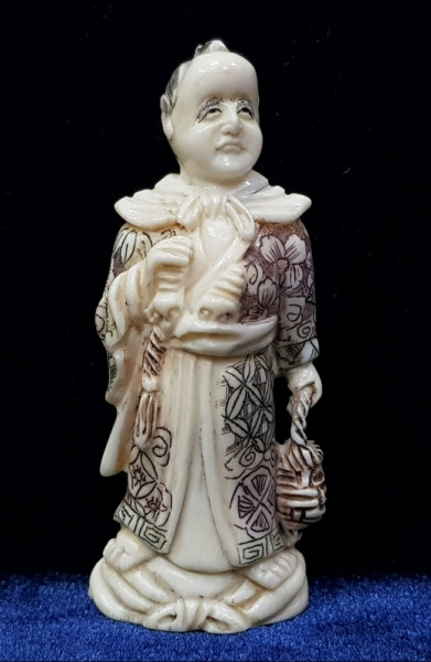 NETSUKE DIN FILDES cca 1900