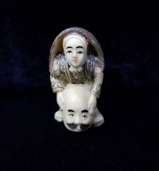 NETSUKE - MINIATURA DIN FILDES