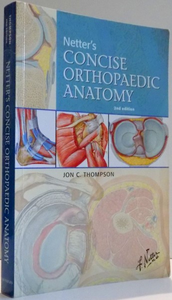 NETTER' S CONCISE ORTHOPAEDIC ANATOMY ED. a - II - a de JOHN C. THOMPSON , 2010