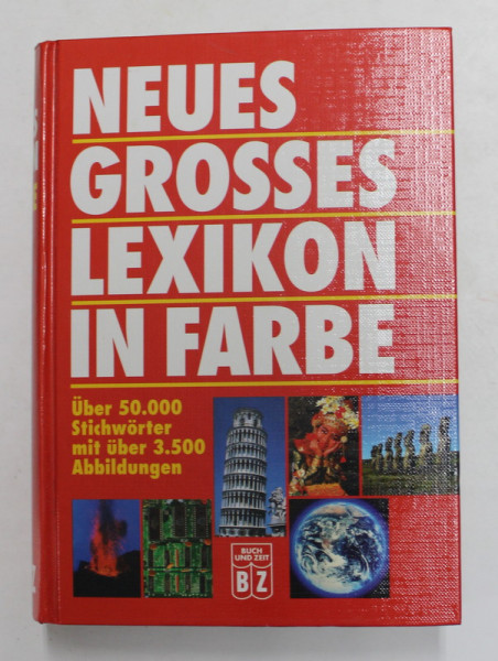 NEUES GROSSES LEXIKON IN FARBE - UBER 50.000 STICHWORTER , UBER 3.500 ABBILDUNGEN , 1995
