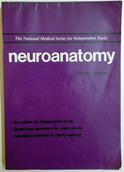 NEUROANATOMY de WILLIAM DEMYER , 1988