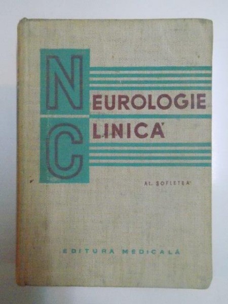 NEUROLOGIE CLINICA de AL. SOFLETEA , 1967