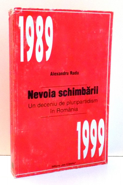 NEVOIA SCHIMBARII de ALEXANDRU RADU , 2000