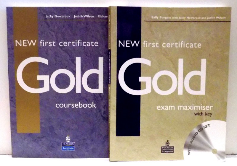 NEW FIRST CERTIFICATE, GOLD COURSEBOOK, VOL. I-II, CONTINE CD , 2007