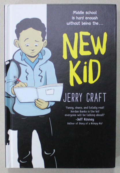 NEW KID by JERRY CRAFT , color by JIM CALLAHAN , ROMAN GRAFIC , 2019, BENZI DESENATE