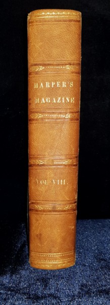 NEW MONTHLY MAGAZINE, VOL. VIII - NEW YORK 1854
