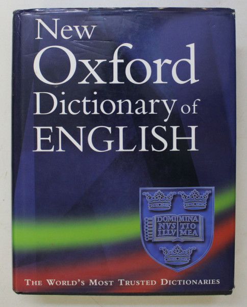 NEW OXFORD DICTIONARY OF ENGLISH , edited by JUDY PEARSALL , 2001, TIPARIT PE HARTIE DE BIBLIE *