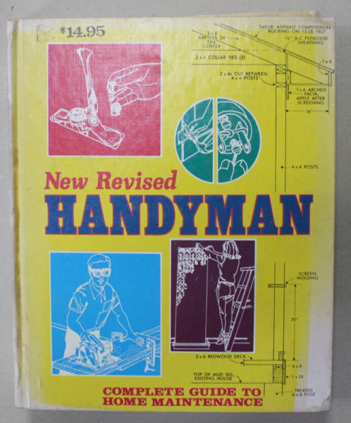 NEW REVISED HANDYMAN , COMPLETE GUIDE TO HOME MAINTENANCE , 1975