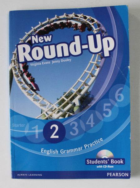 NEW ROUND - UP - ENGLISH GRAMMAR PRACTICE 2 by VIRGINIA EVANS JENNY DOOLEY - STUDENT'S BOOK WITH CD-ROM , 2012