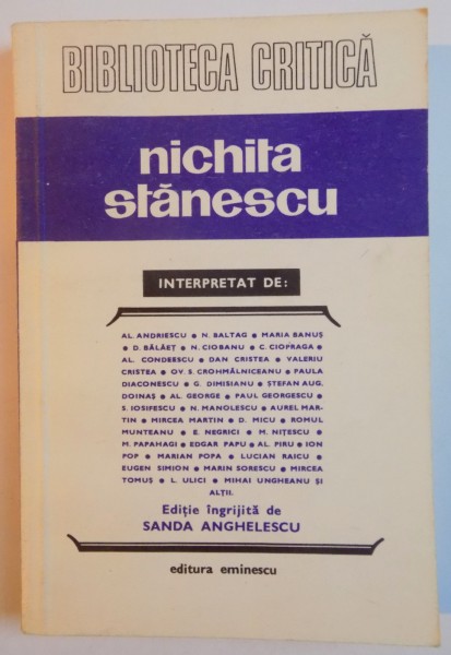 NICHITA STANESCU , 1983
