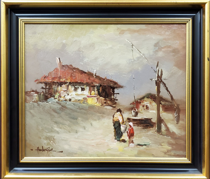 Nicolae Ambrozie (1931 – 2016) - La fantana