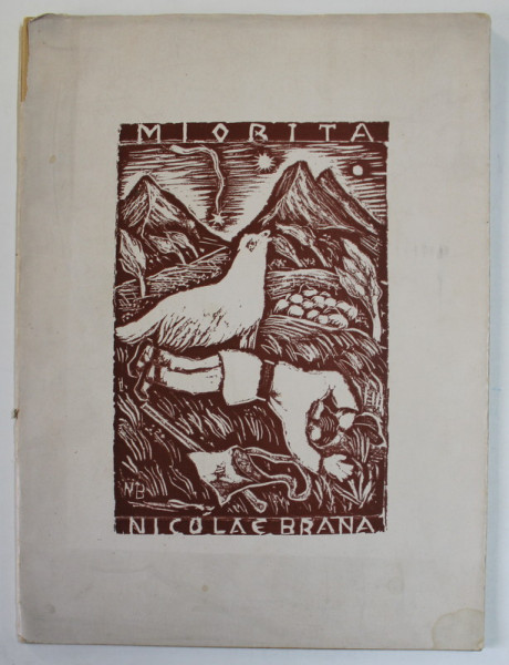 Nicolae Brana, Miorita, Album de gravuri - 1957 *Dedicatie