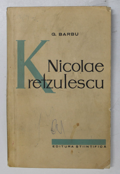 NICOLAE KRETZULESCU de G. BARBU , 1964