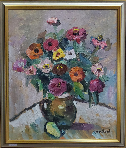 Nicolae Milord (1909-1988 ) - Cana cu flori