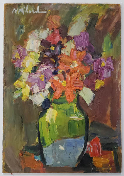 Nicolae Milord (1909-1988 ) - Vaza cu flori