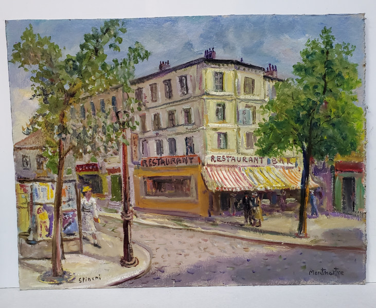 NICOLCEA SPINENI - ALEE IN MONTMARTRE