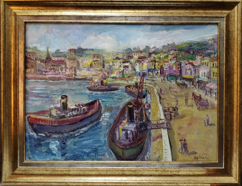 NICOLCEA SPINENI - PORTUL DIN HONFLEUR