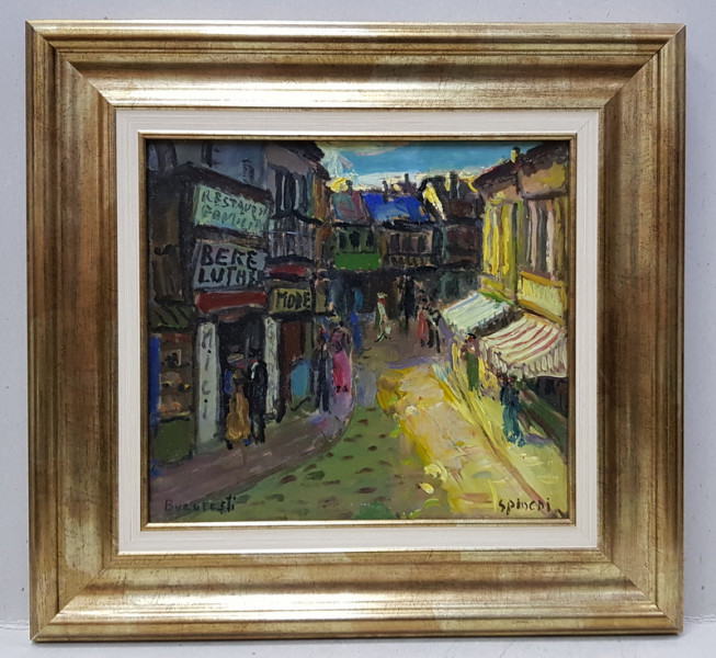 NICOLCEA SPINENI -STRADA  IN  BUCURESTI