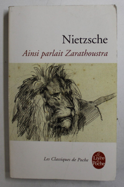 NIETZSCHE  - AINSI PARLAIT ZARATHOUSTRA , 2015
