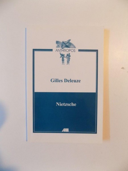 NIETZSCHE de GILLES DELEUZE , 2002