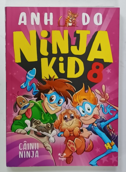NINJA KID 8 , CAINII NINJA de ANH DO , ilustratiii de ANTON EMDIN , 2021